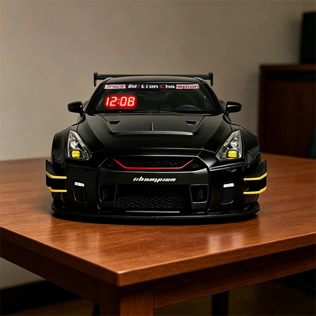 Simulated Sports Car Alarm Clock Adjustable Engine Roar Sound With Mist Sprayer Creative Desktop Ornament ﻿ ﻿ ﻿ ﻿ ﻿ ﻿ ﻿